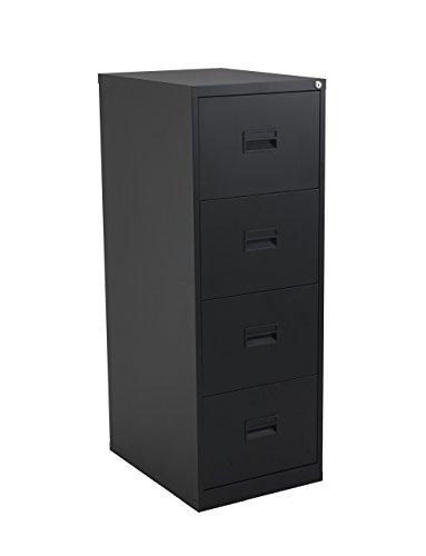 Talos-Heavy-Duty-Steel-Filing-Cabinet-40-kg-Drawer-Tolerance-Black-4