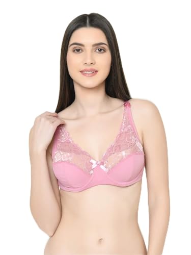 Image of Da Intimo Women's Synthetic Push-Up Bra (DI-1288 PINK-C20-42E Pink 42)