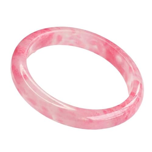 Bracelet en jade pour femmes fait à la main - Diamètre 56mm porte-bonheur