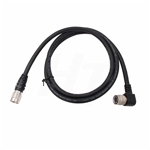 HangTon Right Angle 12 Pin Hirose Female to 12 Pin Male Cable for Sony DXC-950 990 XC-HR70 XC-ST50 Panasonic Hitachi Camera Remote Panel (2) - Image 3