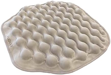 ANMSVI 3D Inflatable Car Seat Cushion for Driving Improve Posture, Sciatica & Lower Back Pain Relief, Hip Pain, Adjustable Firmness for Car & Truck Drivers, Office Chairs, Armchairs, Aircraft Seats