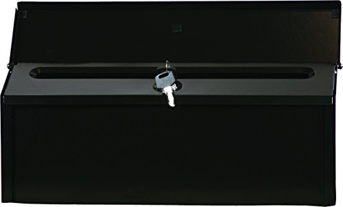 Gibraltar CMHK0B04 Castleton Locking Wall Mount Mailbox in Black