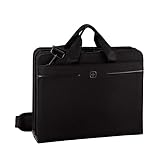 Wenger Directive Padfolio - 14'' Laptopfach 10'' Tabletfach Ringhefter Notizblock Business - Schwarz