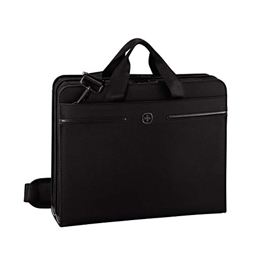 Preisvergleich Produktbild Wenger Directive Padfolio - 14'' Laptopfach 10'' Tabletfach Ringhefter Notizblock Business - Schwarz