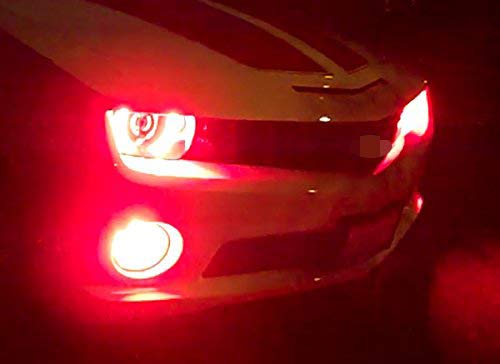 Ijdmtoy 7-Color Rgb Led Headlight Halo Ring Lighting Kit Compatible With Chevy 2010-2013 Camaro Headlamp Retrofit W/Remote #TOP2