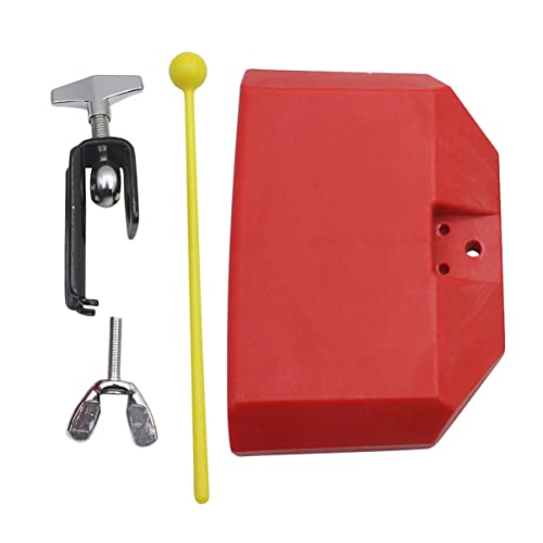 ERINGOGO 1 Set Drum Accessories High Grade Plastic Cowbell for Music Instrument Educational Musical Plaything Drumstick Set
