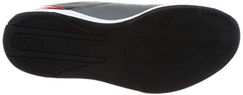 Image of FILA mens DELTA BLK /DK GRY /CHN RD Sneaker 6 UK - (11008513)