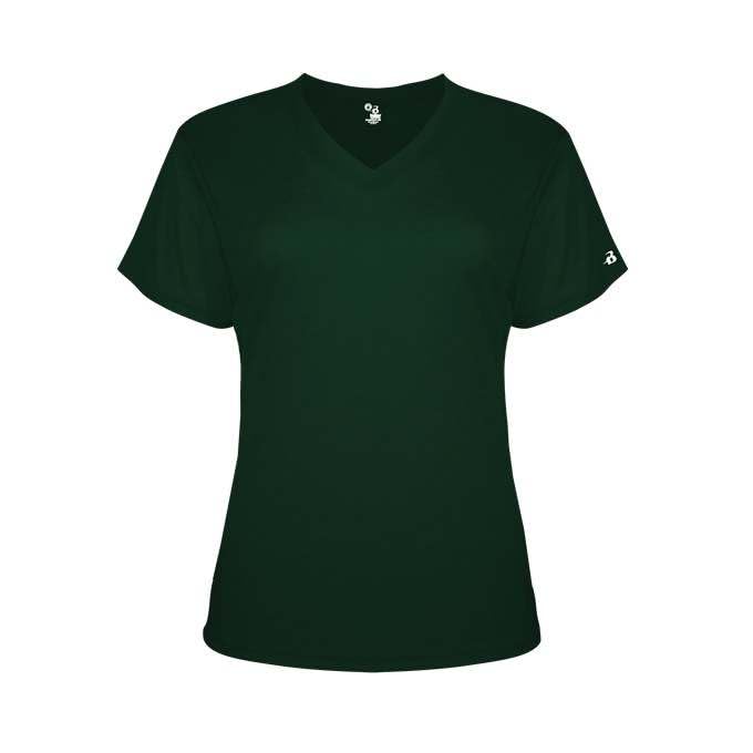 Badger Sports Tri-Blend Ladies' V-Neck Tee - 2XL - FS