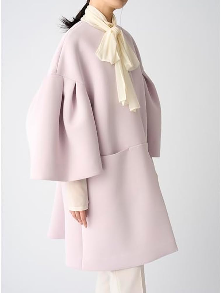 Amazon.co.jp: ボリュームスリーブポンチコート CWFC251030LAVF