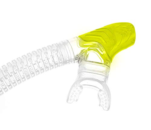 image for PRODIVE Premium Dry Top Snorkel Set - Impact Resistant Tempered Glass 