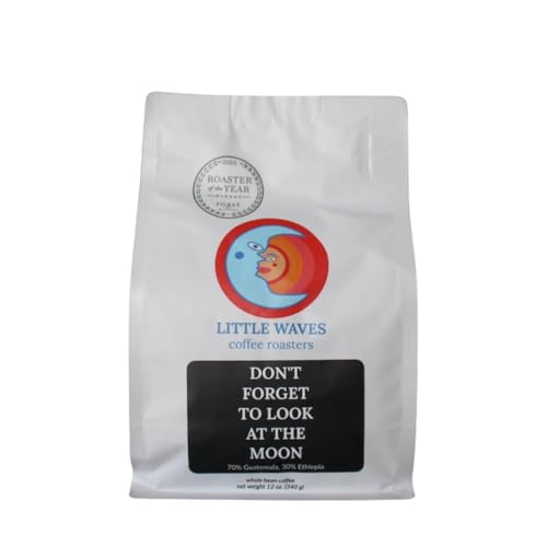 Don't Forget to Look at the Moon - Café en grano 12 oz miniatura 1