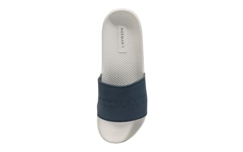 Buy Neeman's De-stress Slides for Men | Water-Resistant Recovery Flip Flops with Textured Cushioned Footbed | Lightweight & Stylish Casuals for Post-Workout, Home & Outdoor Use at Amazon.in - Image 8