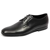  F9364 Scarpa Classica Uomo Black Tod’S Derby Scarpe Vintage Effect Shoe Man [10]
