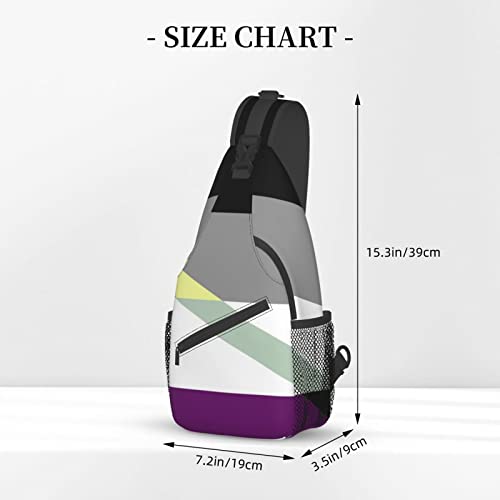 Mochila Sling de Moda Unisex para Senderismo miniatura 4