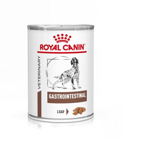 Royal Canin Veterinary Gastrointestinal Mousse | 12 x 400 g | Diät-Alleinfuttermittel für ausgewachsene Hunde | Zur Unterstützung bei akuten Resorptionsstörungen des Darms
