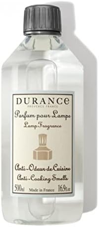 Durance Anti-Cooking Smells Lamp Fragrance 500ml - Purifies, Cleanses &amp; Perfumes. Works with all Catalytic Lamps