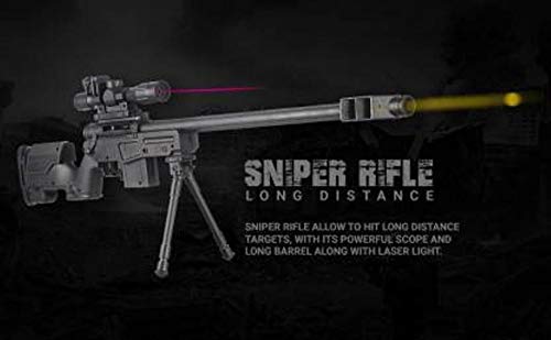 totta long range pubg awm sniper rifle combat gun with laser light