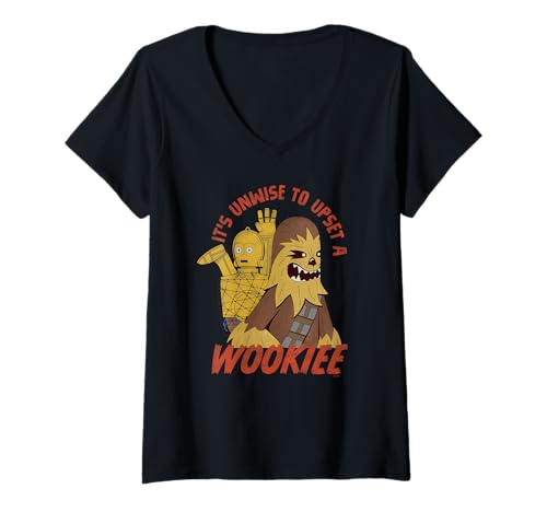 Star Wars T-Shirt D100 V-Neck parfait pour vos soirées cinéma et conventions