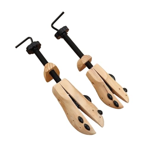 DASJKDI Allarga Scarpe Barella for Scarpe da 1 Pezzo Uomo in Legno Regolabile modellatore for Albero Blister espansore for Stivali Pompe Accessori for(L)