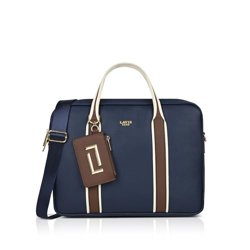 Image of Lavie Luxe Women's Delicaff 1C Laptop Handbag for Women | Fits upto 14 inch Laptop | Laptop Bag for Work | Ladies purse | Stylish Shoulder Bag | Gift for Women