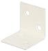 Produktbild Alberts 847517 Breitwinkel | weiß kunststoffbeschichtet | 30 x 30 x 30 mm | 50er Set