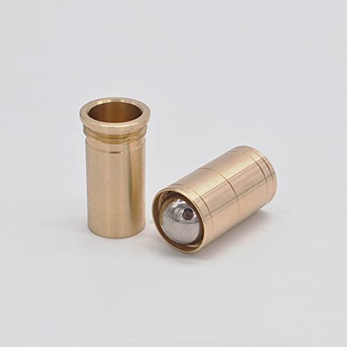 Ball & Tube Mystery (Brass) Magic Tricks Steel Ball Sink Down Into Tube Magia Close Up Illusions Mentalism Props Gimmicks - Image 4