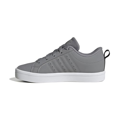 adidas Unisex Kinder VS Pace 2.0 Shoes Kids, Grey/core Black/Cloud White, 39 1/3 EU