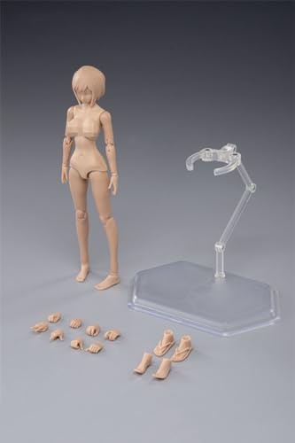 Image of Fremego 1 /12 Scale Female Action Figure,6inch Figure with Head Sculpt&Stand