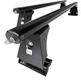 HÖCHSTE QUALITÄT – Der Basisdachträger besteht aus 2 soliden Alubalken und 4 Haltern (sog. Fußsätze), die an den Typ und Generation des Fahrzeugs angepasst sind. Die Dachträger sind äußerst beständig und zeichnen sich durch attraktive Muster aus. Das Produkt hat das TÜV Rheinland Zertifikat.