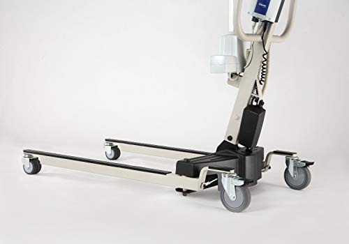 Invacare Reliant Heavy-Duty Battery-Powered Patient Lift with Power Opening Low Base, 600 lb. Weight Capacity, RPL600-2