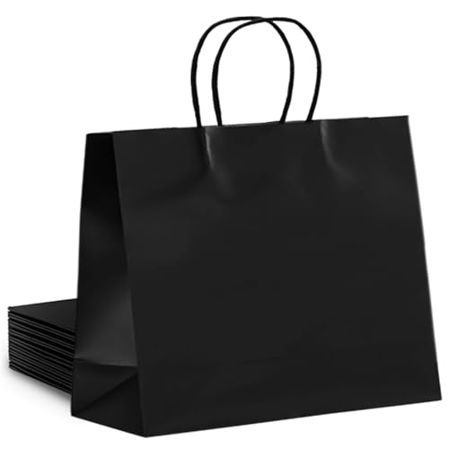 Favuit Papiertüten mit Henkel, 6stk Geschenktüten 31 x 42 x 13...