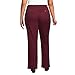 Lands' End Women's High Rise Chino Utility Straight Leg Pants 12 Rich Burgundy