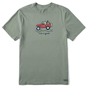 Life is Good Men’s Short Sleeve Crusher Tee