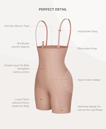 Image of Lover-Beauty Butt Lifting Shapewear for Women Strapless Faja Body Shaper Tummy Control Seamless Booty Lifting Shapewears