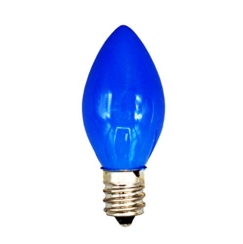 Bombillos C7 Opaque Azules 7W E12 Pack 25 Creative Hobbies miniatura 3