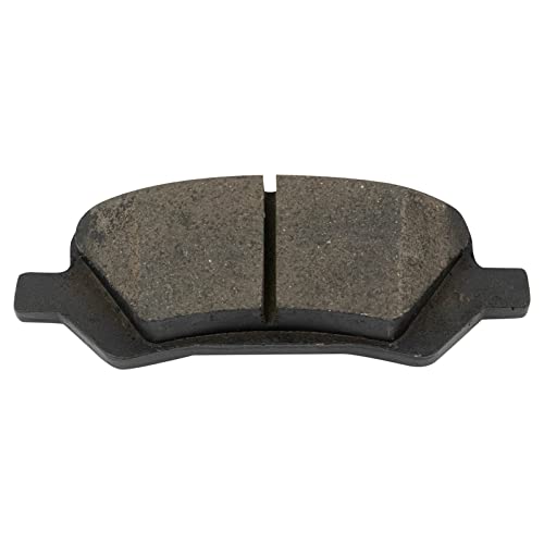 Image of TRQ Rear Brake Pad and Rotor Set Ceramic Coated Rotors Compatible with 2009-2015 Toyota Venza