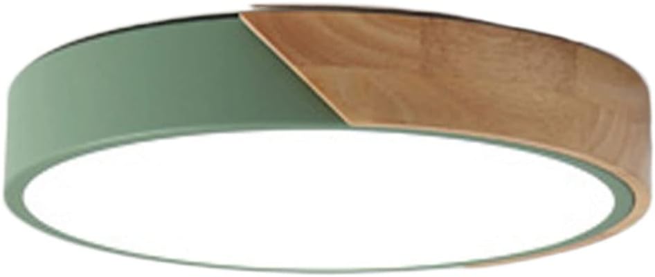 Nordic Bedroom LED Ceiling Lights, Macaron Children's Room Round Ceiling Lighting, Nordic Study Bedroom Lamp Ceiling Lamp, Close to Ceiling Light Fixtures,