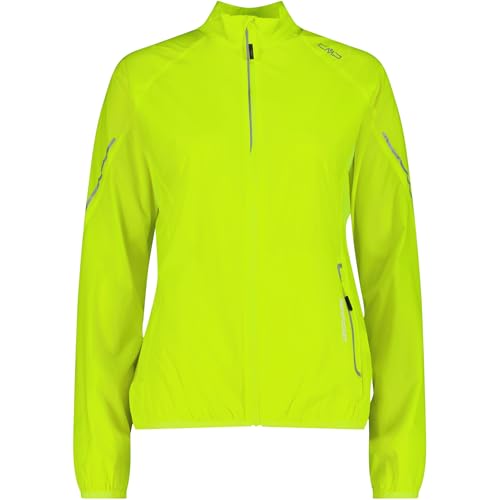 Veste CMP jaune fluo pour vos séances de running urbain