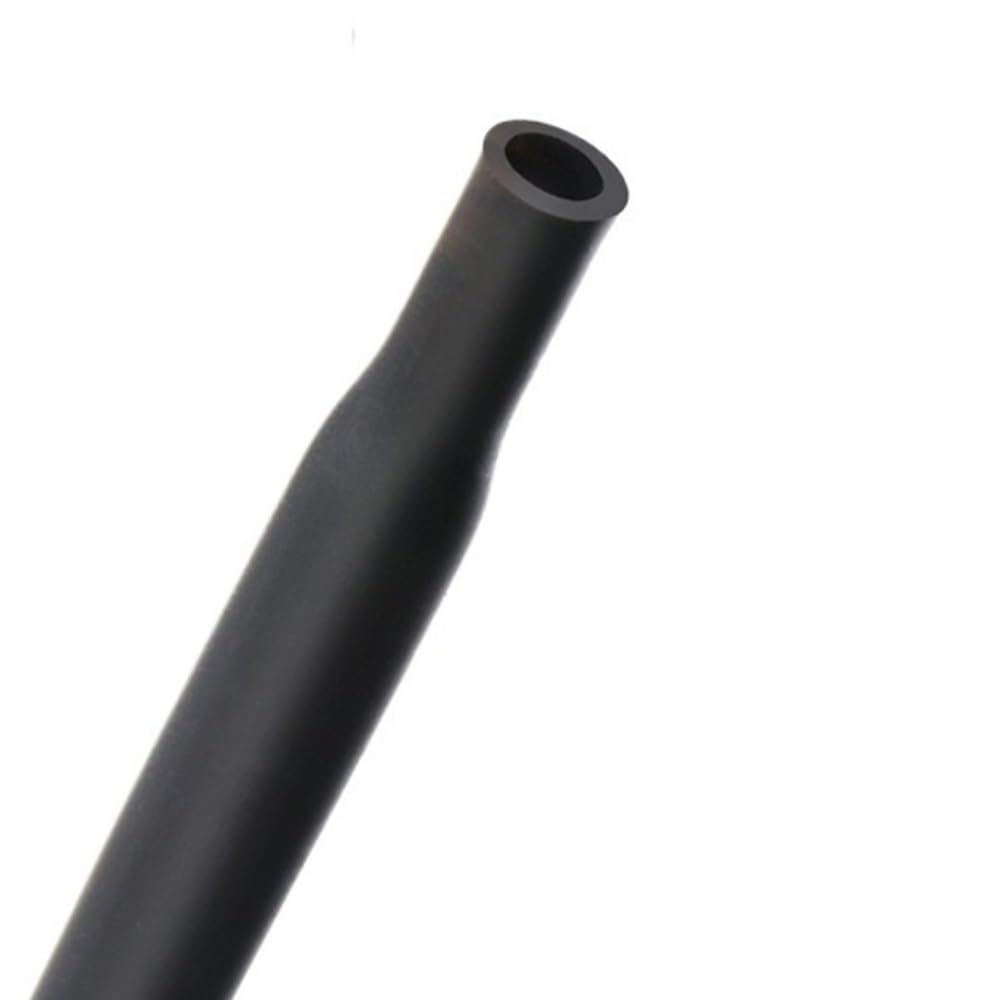 Rurka termokurczliwa z PVC, Rurka termokurczliwa Czarna silikonowa osłona przewodu, rękaw kablowy, wiele rozmiarów(12MM*5M)