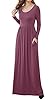 DB MOON 2025 Women Casual Fall Long Sleeve Maxi Dr... #1