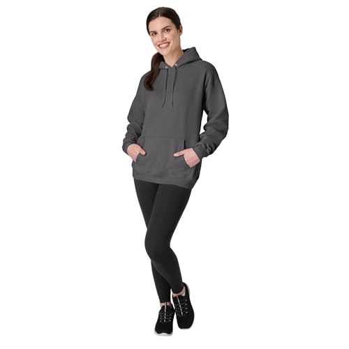 Image of Hanes Men's Hoodie - EcoSmart Fleece Hooded Sweatshirt for Men & Women - Midweight Fleece - Big & Tall Available