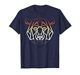 LGBTQ Bear Gay Pride Month - Geometric Bear T-Shirt