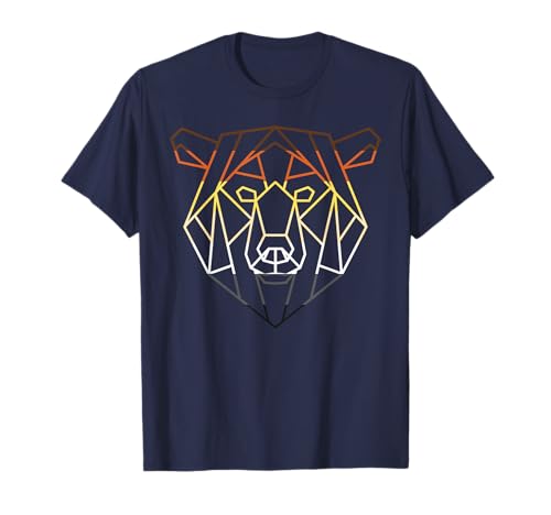 LGBTQ Bär Gay Pride Month – Geometrischer Bär Bear T-Shirt