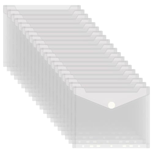 20 Pcs Dokumententasche A5 Abheftbar Umschlagmappen zum Abheften...