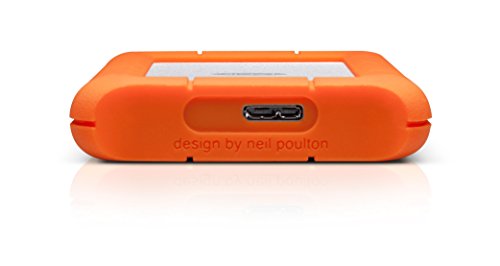 LaCie Rugged Mini 1TB, Hard disk esterno portatile, 2.5", per PC Mac iPad & iPhone, Data Rescue Service (LAC301558) - Hdd - Immagine 4