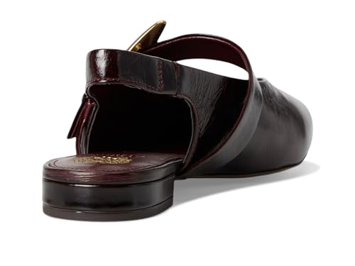 Vince Camuto Women's Amoret Buckle Slingback Flat Mule3
