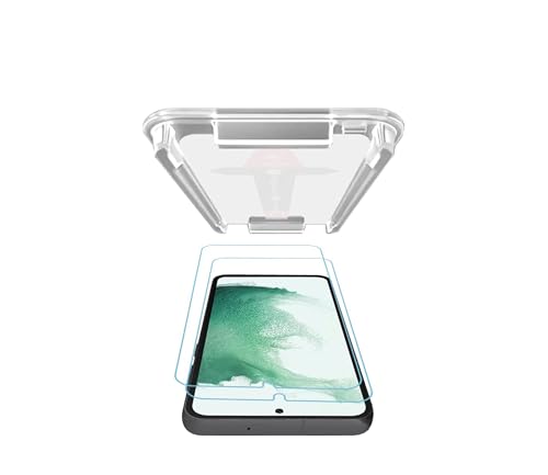 Image of KAPAVER Glas HD EasyDO 2.5D Samsung Galaxy S22 Plus Tempered Glass Screen Guard Protector /Screen Guard Compatible with Galaxy S22 Plus (Pack of 2 Glass with 1 Easy Applicator) Transparent Clear