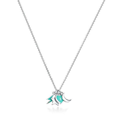 Collier lune en argent 925 pour illuminer vos tenues de bureau et vos soirées entre amies