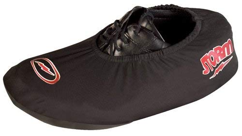 MICHELIN Storm Bowling Shoes Bowling Shoe Cover by Regular, Black/Red