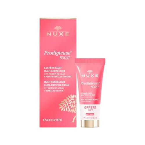 Multi-correction Radiance Cream 40ml & Free Night Recovery Oil Balm Prodigieuse Boost Nuxe image 2